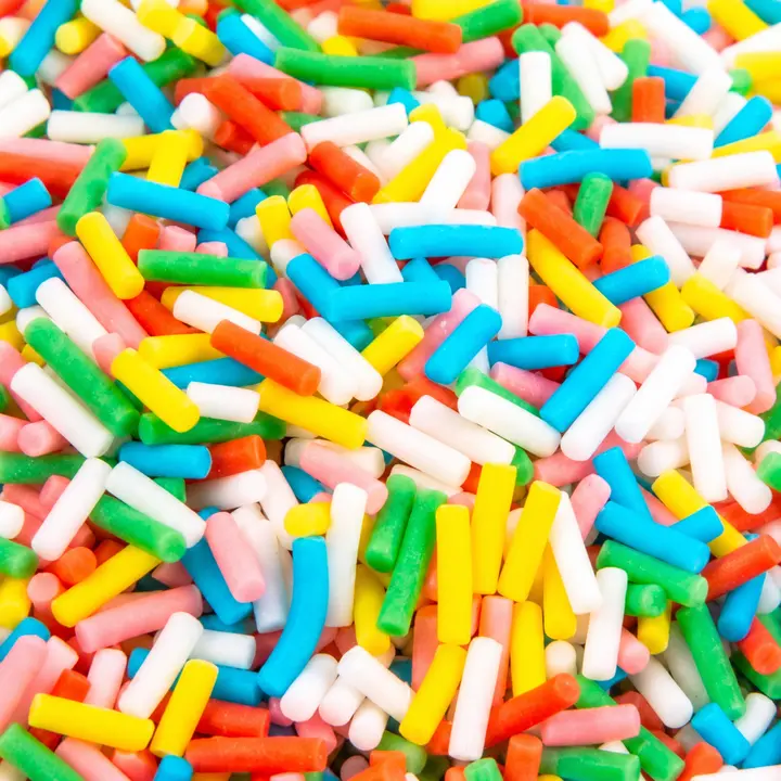 Multicolour ConfetiCakes sugar strands